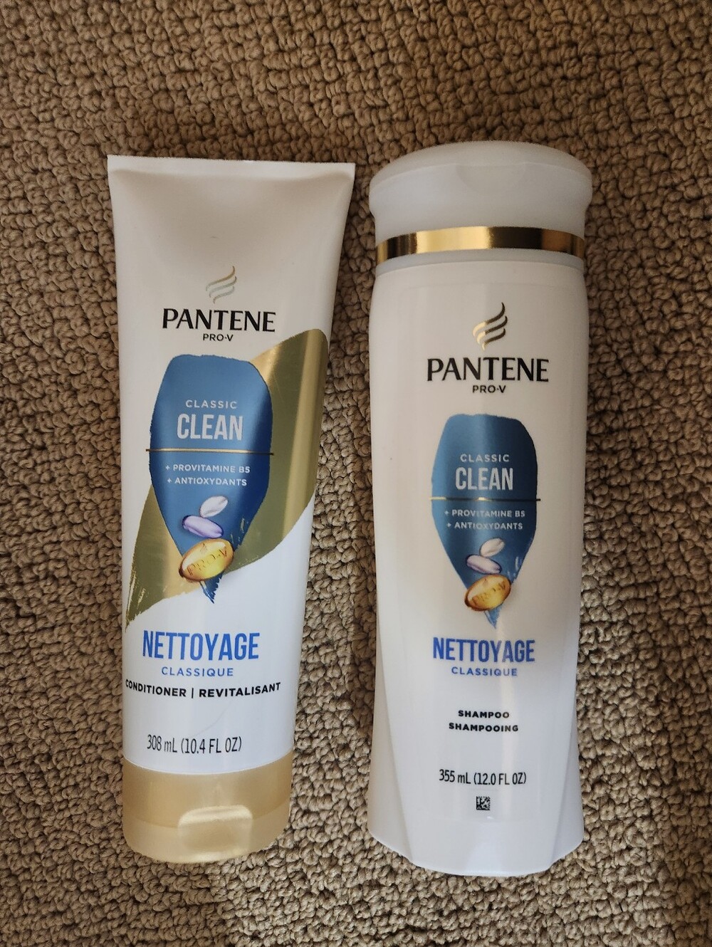 Pantene Pro-V Classic Clean Shampoo - White/Gold